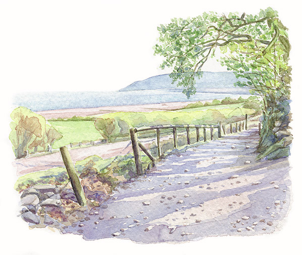Page 176: Across Porlock Bay, from Worthy